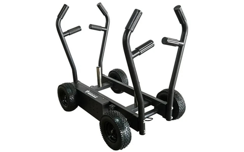Balancefrom Bf-ps Sisyphos Push Sled - 8 Adjustable Levels Of Resistance Plus Plate Loaded Weight Resistance Black