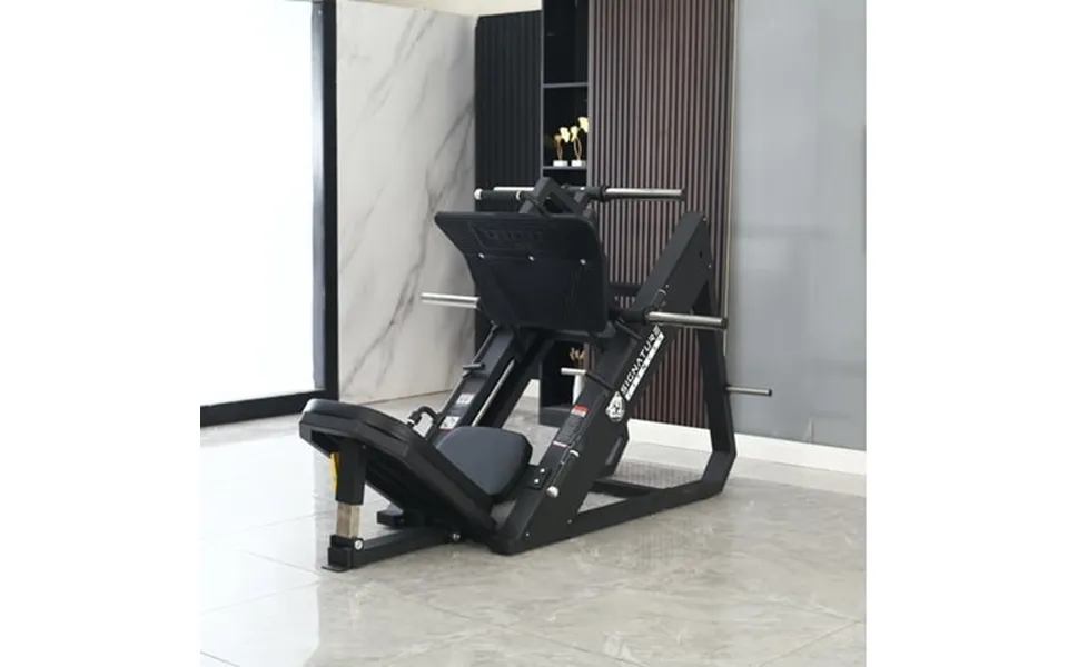 Balancefrom Commercial Grade Plate Loaded High-gauge Steel Adjustable Leg Press Machine With Extra Plate Storage 1000-po