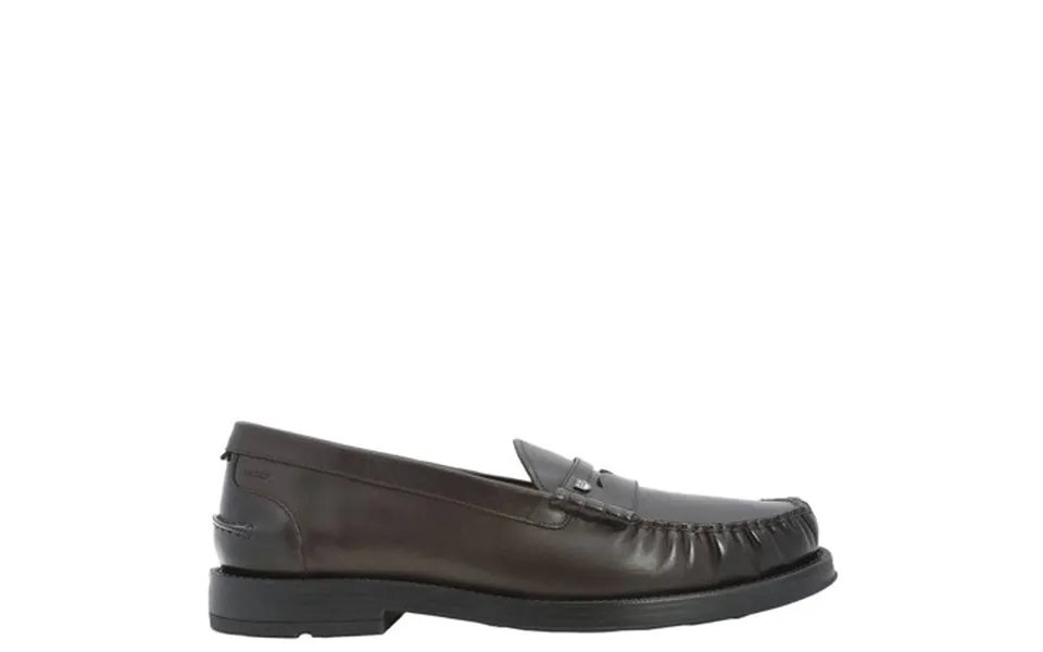 Bally Men S Roody Calf Leather Moccasins Brand Size 6 Us Size 7