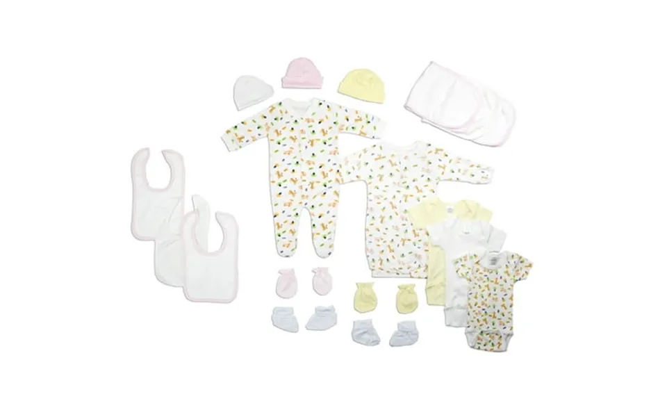 Bambini Newborn Baby Girls 18 Pc Layette Baby Shower Gift Set