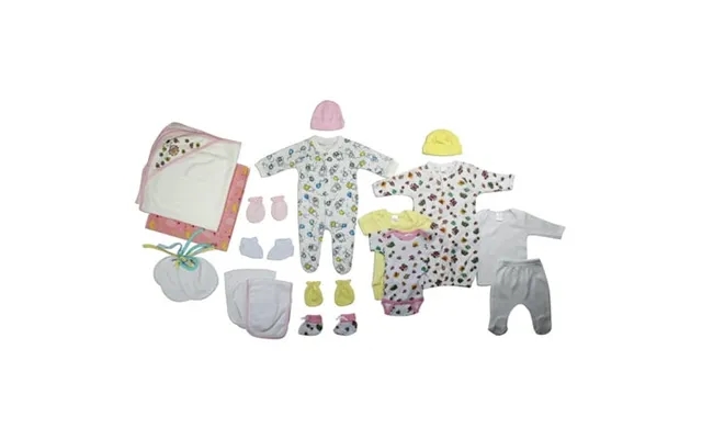 Bambini Newborn Baby Shower Layette Gift Set 19pc Baby Girls product image