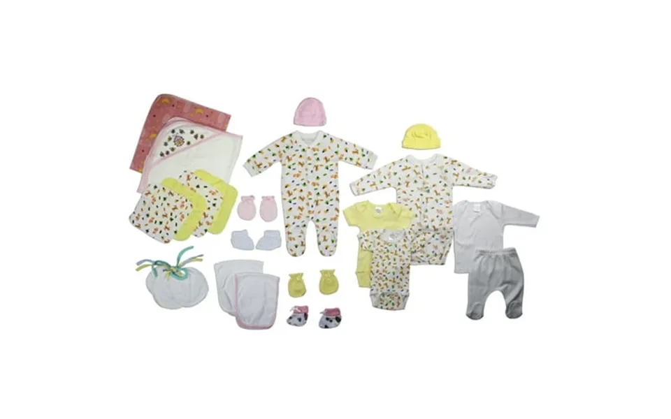 Bambini Newborn Baby Shower Layette Gift Set 23pc Baby Girls