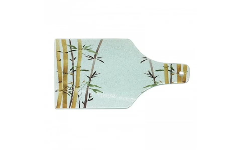 Bamboo Print Cutting Board Bamboo Grove Calm Your Mind Slow Down Relax Hand Drawn Style Art Decorative Tempered Glass Cu