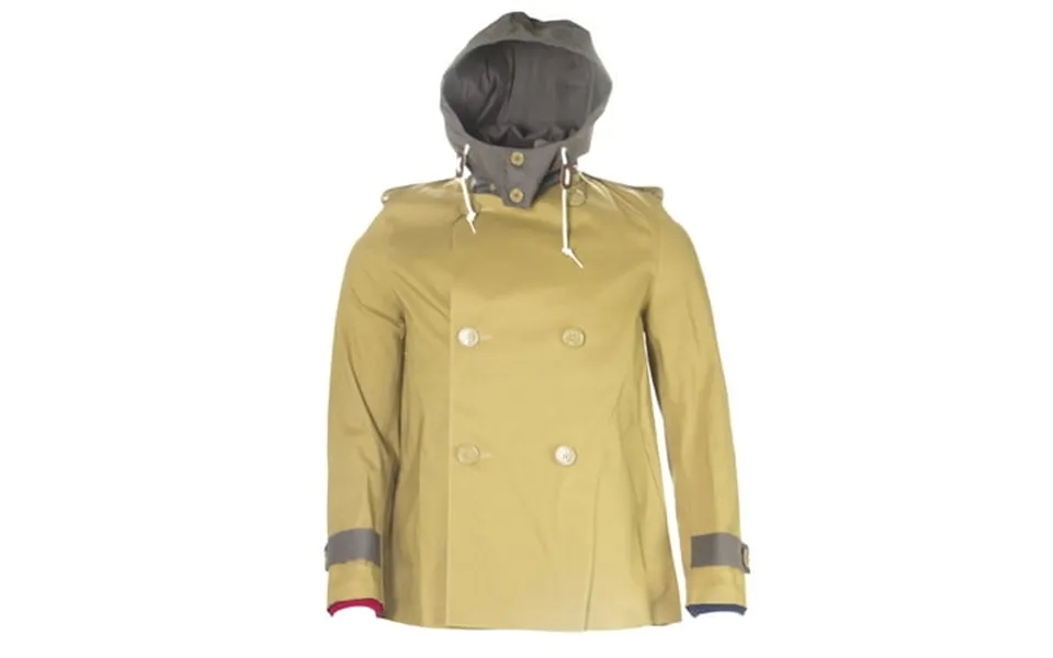 Band Of Outsiders X Mackintosh Men S Bonded Cotton Peacoat 38 Khaki