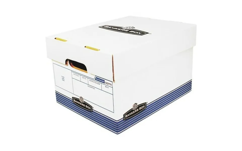 Bankers Box R-kive Offsite File Storage Box - Internal Dimensions 12 Width X 15 Depth X 10 Height