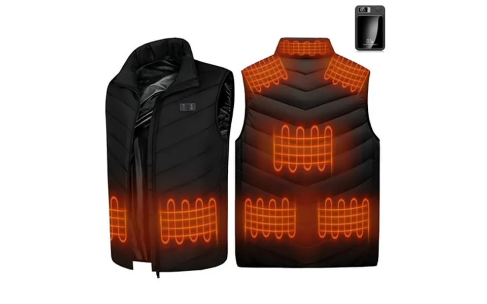 Baokaler Heated Vest With 10000mah Battery Pack Heating Vest For Women With 3-level Temperature Control Lightweight Rech