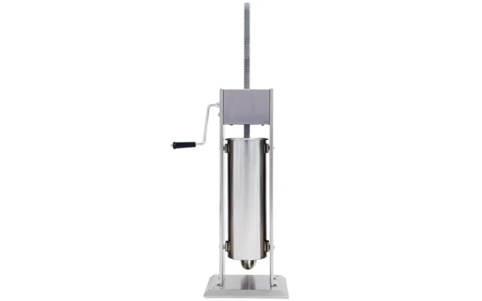 Barara King Stainless Steel Commercial Sausage Stuffer Dual Speed Vertical Sausage Maker 11lb 5l Meat Filler With 4 Stuf