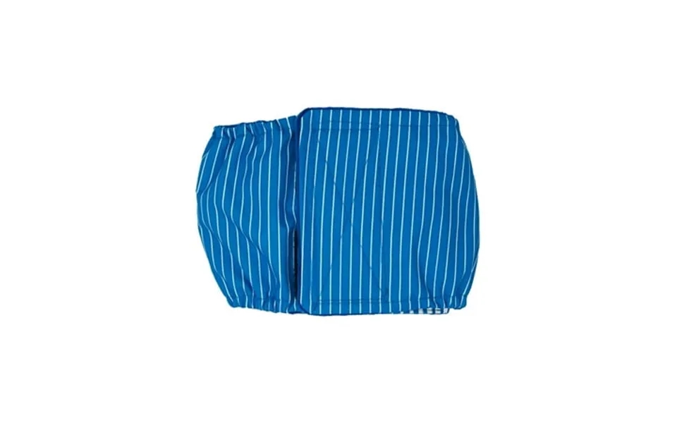 Barkertime Blue Stripes Premium Waterproof Washable Dog Belly Band Male Wrap - Made In Usa