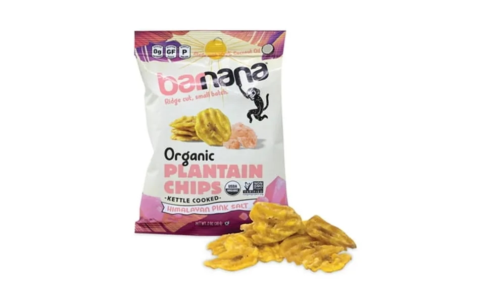 Barnana Grr60730318 Himalayan Pink Sea Salt Plantain Chips 2 Oz Bags - 12 Count