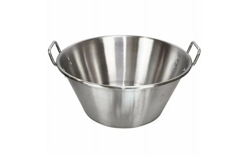 Barton 16 X 7.5 Carnitas Cazo Stainless Steel Pot Pan Wok Grande Cazo Para Carnitas Large Silver