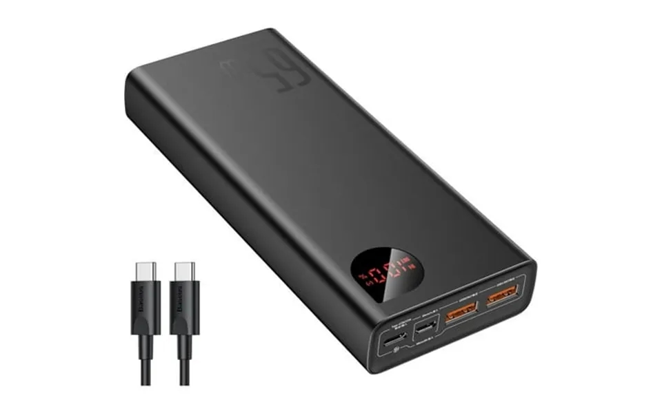 Baseus Adaman Power Bank 65w 20000mah Laptop Portable Charger Fast Charging Usb C Battery Pack For Macbook Dell Iphone 1