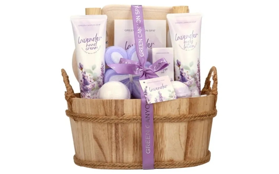 Bath Gift Sets For Women 11pcs Lavender Spa Baskets Gift Kits Relaxing Birthday Mothers Day Gifts For Mom