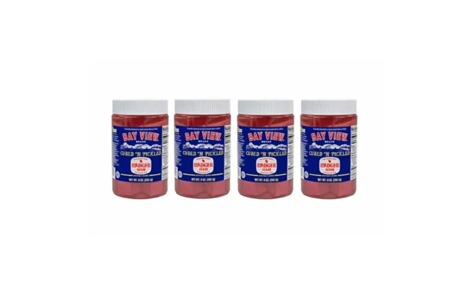 Bay View Packing Cubed N Pickled Ham 4 Pack