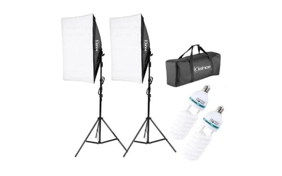 Baytocare 2pcs Lighting Softbox Photography Studio Light Kit