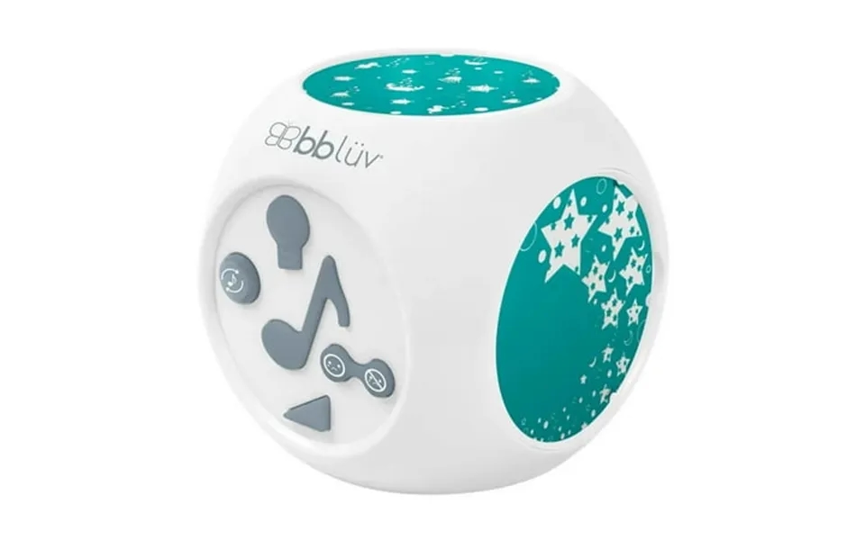 Bbluv B0137 Kube Sound Activated Musical Nightlight With Projection