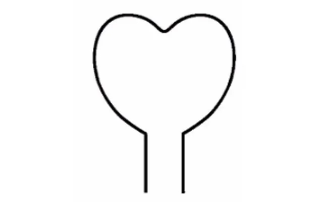 Bclong Iron Art Love Heart-shaped Round Plant Support Vine Climbing Plant Support Rack product image