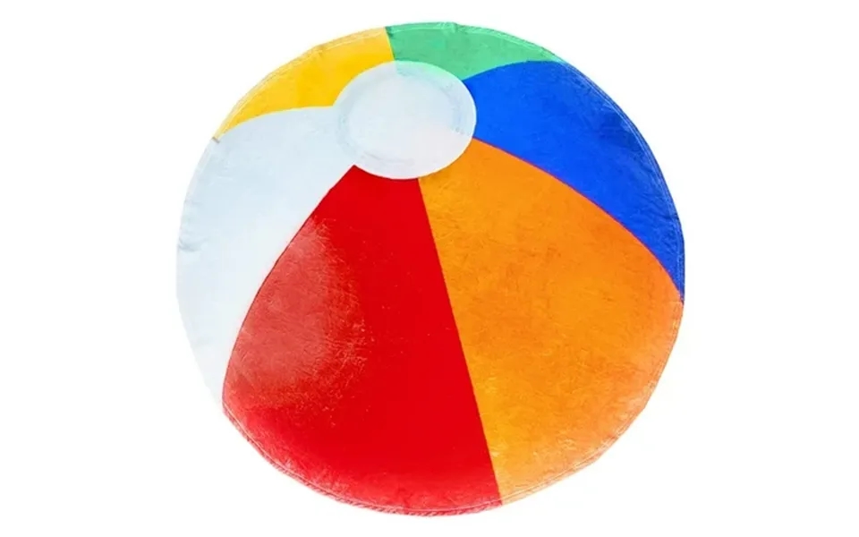 Beach Ball Traditional Round Blanket 68 Diameter- Snuggly Circle Throw Blanket - Novelty Picnic Or Beach Blanket- Fun Co