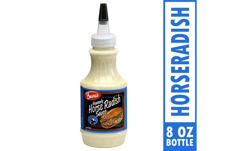 Beano S Gluten Free Creamy Heavenly Horseradish Sandwich Sauce 8 Oz