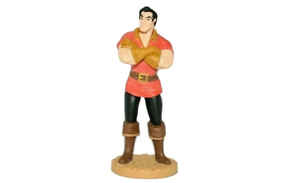 Beauty & The Beast 4 Gaston Pvc Cake Topper Disney Villain Figure Figurine New
