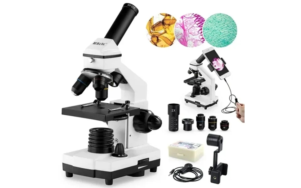 Bebang 100x-2000x Microscope Compound Powerful Biological Microscope For Kids Adults