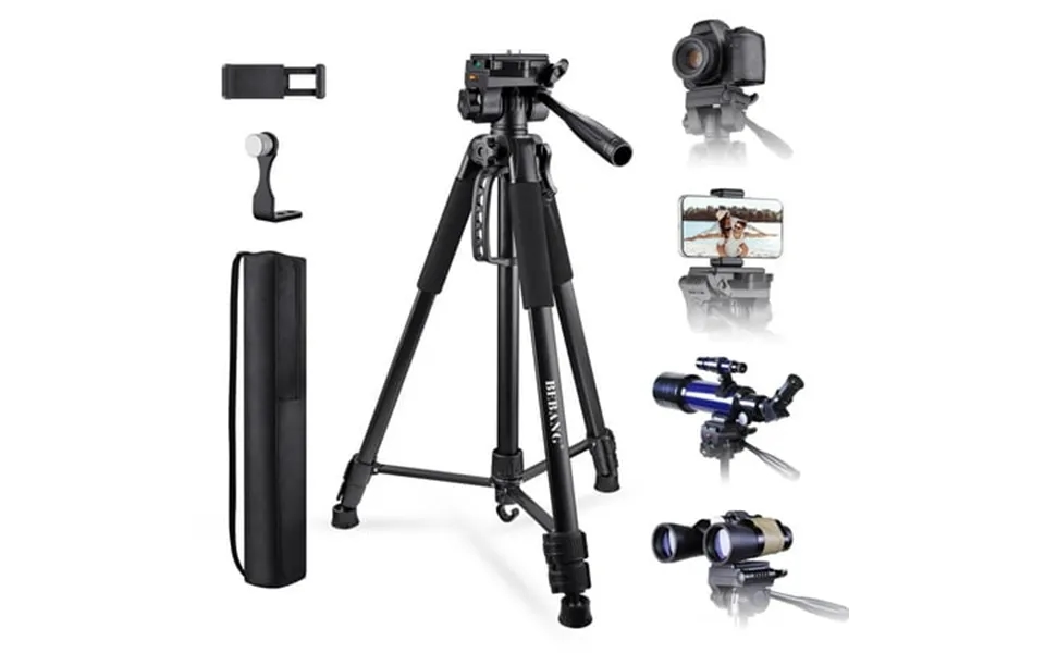 Bebang 67 Camera Tripod Portable And Flexible Tripod With Clip And Adapter Porfessional Aluminum Tripod Stand For Mirror