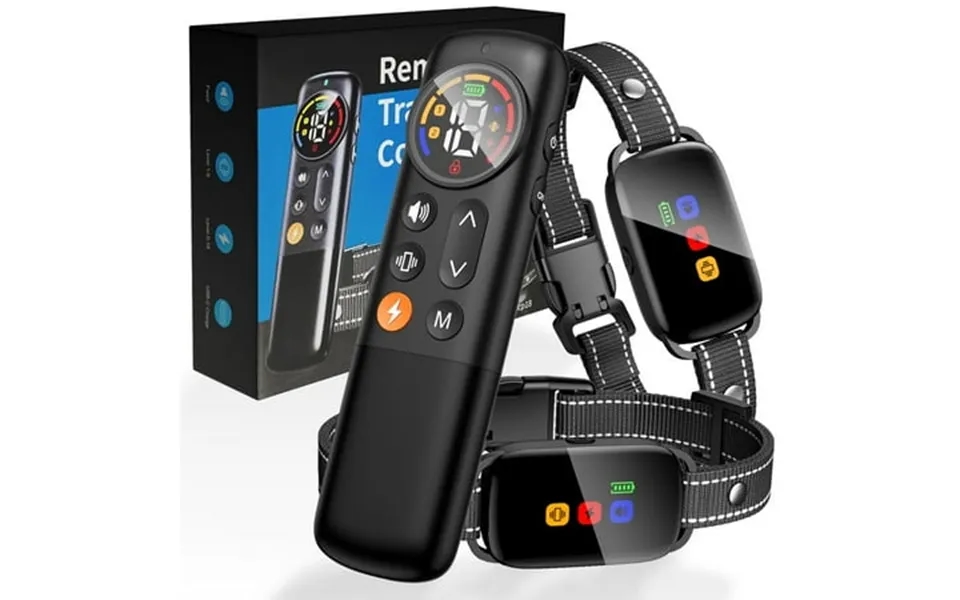 Bebang Dog Training Collar 2 Dog Shock Collar With 3 Training Modes Rechargeable Waterproof Electric Collar For Small To