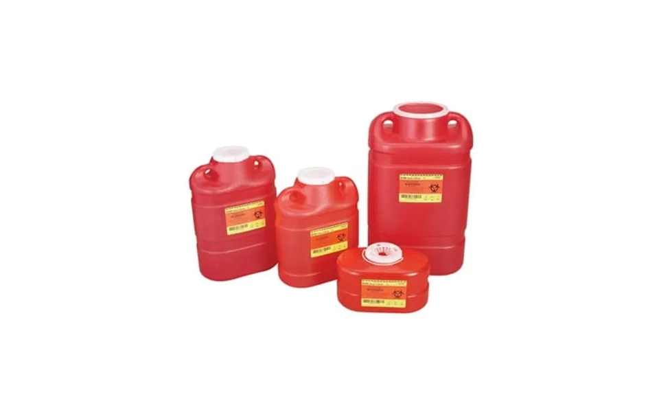 Becton Dickinson Sharps Container - 5 Gal Red Scr Each