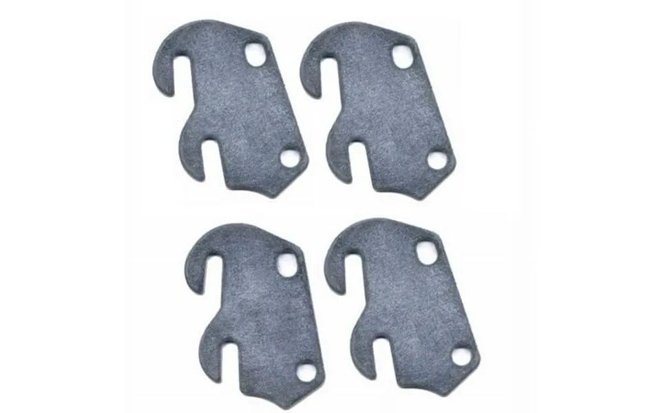 Bedclaw 4 Curved Hook Plates For Wooden Beds Or Crib Conversion Set Of 4