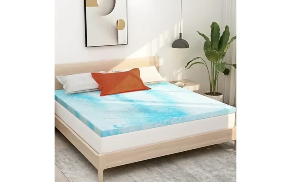 Beddle 4 Inch Twin Size Mattress Topper Memory Foam Bed Topper For Pressure Relief