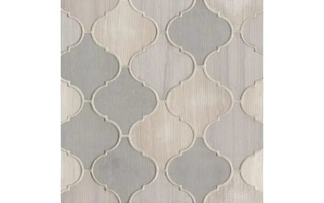 Bedrosians Luxembourg Arabesque Stone Blend Marble Mosaic 12 X 13 Paris 10-pack 10 product image