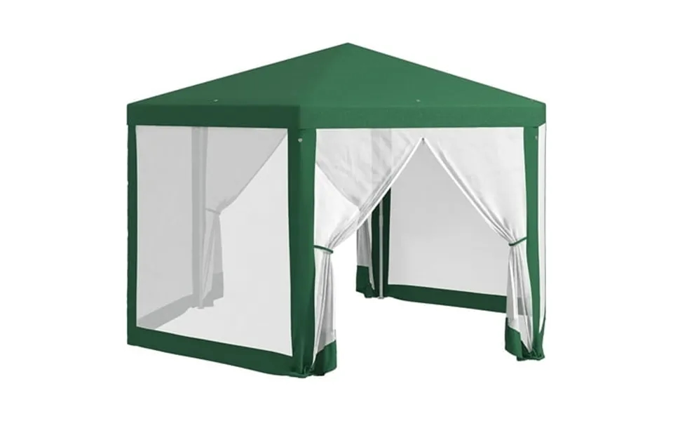 Beeyla 13 X 11 Outdoor Party Tent Hexagon Sun Shade Shelter Canopy With Protective Mesh Screen Sidewalls Ropes & Stakes