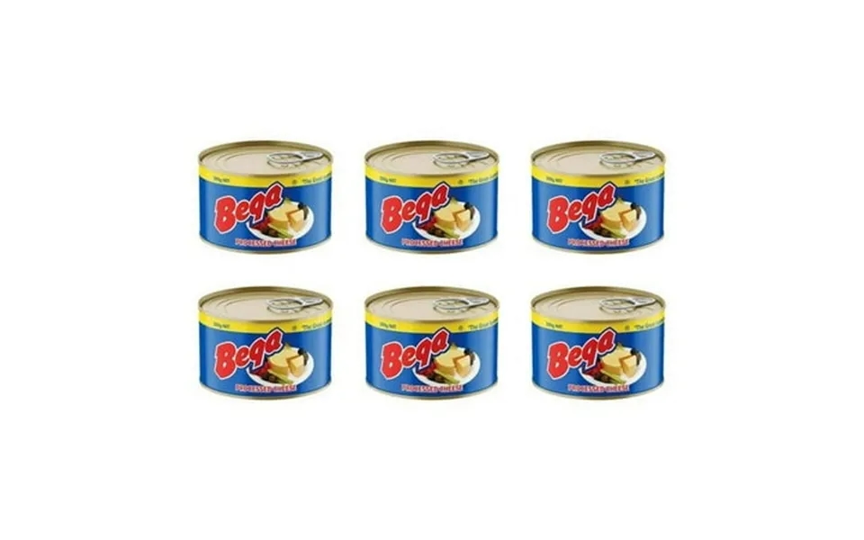 Bega Cheddar Processed Cheese 12 Cans Of High Quality Cheese 200g