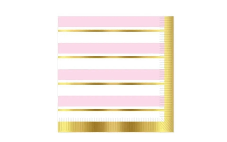 Beistle 53705 Striped Luncheon Napkins
