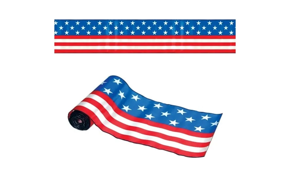 Beistle 9 1 4 X 25 Patriotic Table Runner 57602