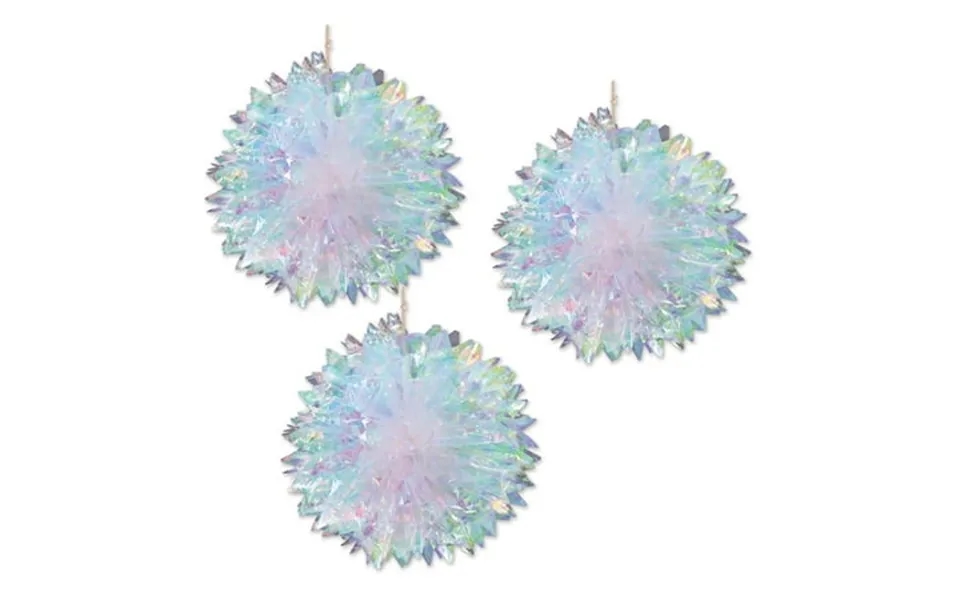Beistle Iridescent 53529 Fluff Balls 16