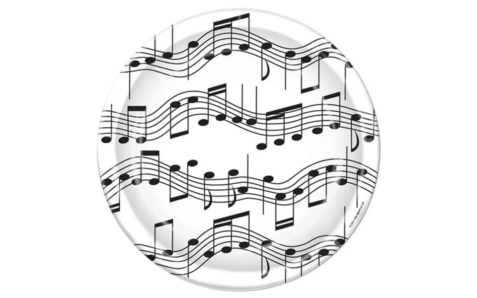 Beistle - Musical Notes Plates
