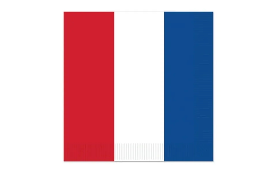 Beistle White & Blue Theme Luncheon Napkins Red White Blue