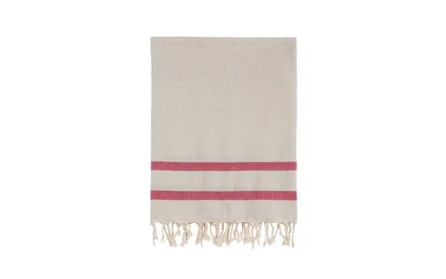 Bello Handwoven Turkish Beach Towel Tripolis Linen Red Quick Dry Highly Absorbent Sand-free Versatile For Beach Spa Home product image