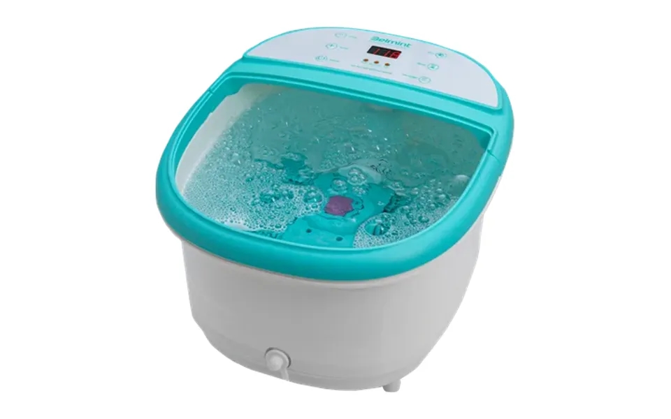 Belmint Shiatsu Rollers Foot Spa Bath Massager With Heat And Bubbles