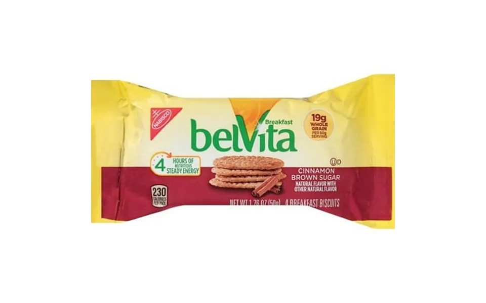 Belvita Breakfast Biscuits - Individually Wrapped Hydrogenated Oil-free No Artificial Flavor Sweetener-free