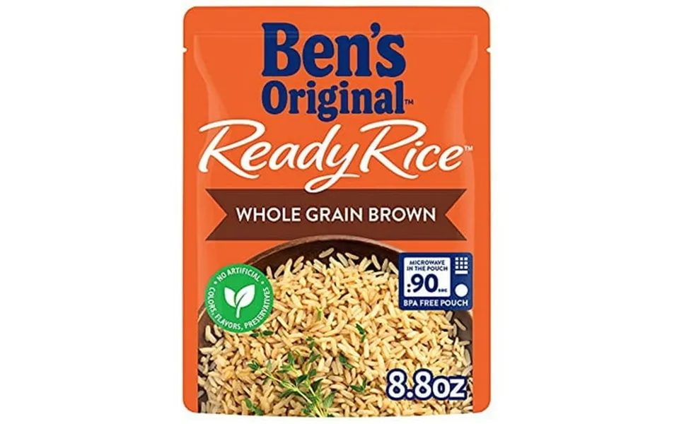 Ben S Original Ready Rice Whole Grain Brown 8.8 Oz Pack Of 3