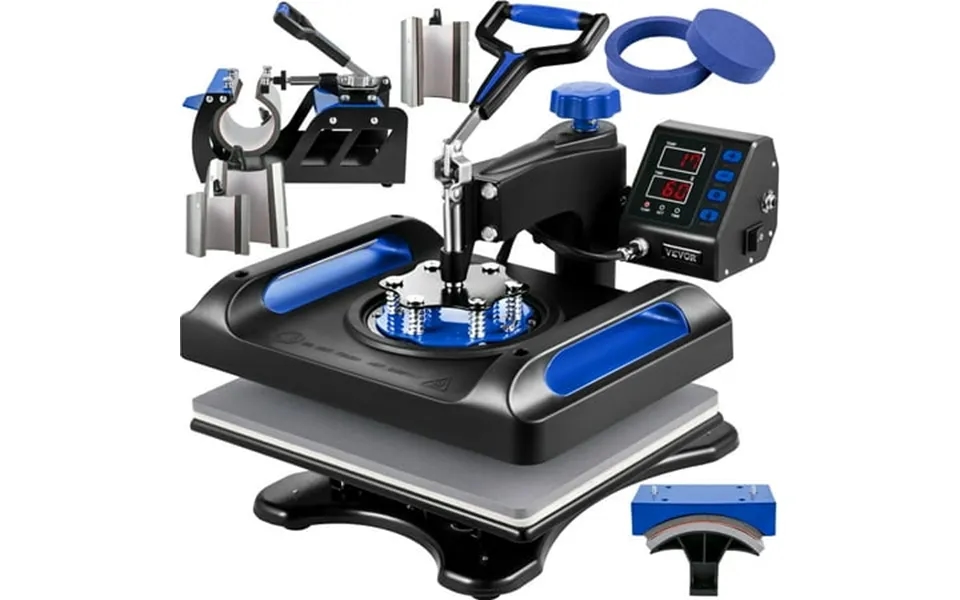 Bentism 8 In 1 Heat Press Machine 12 X 15 Upgraded Sublimation Machine 800w Rotation Swing Away Heat Press Dual-tube Hea