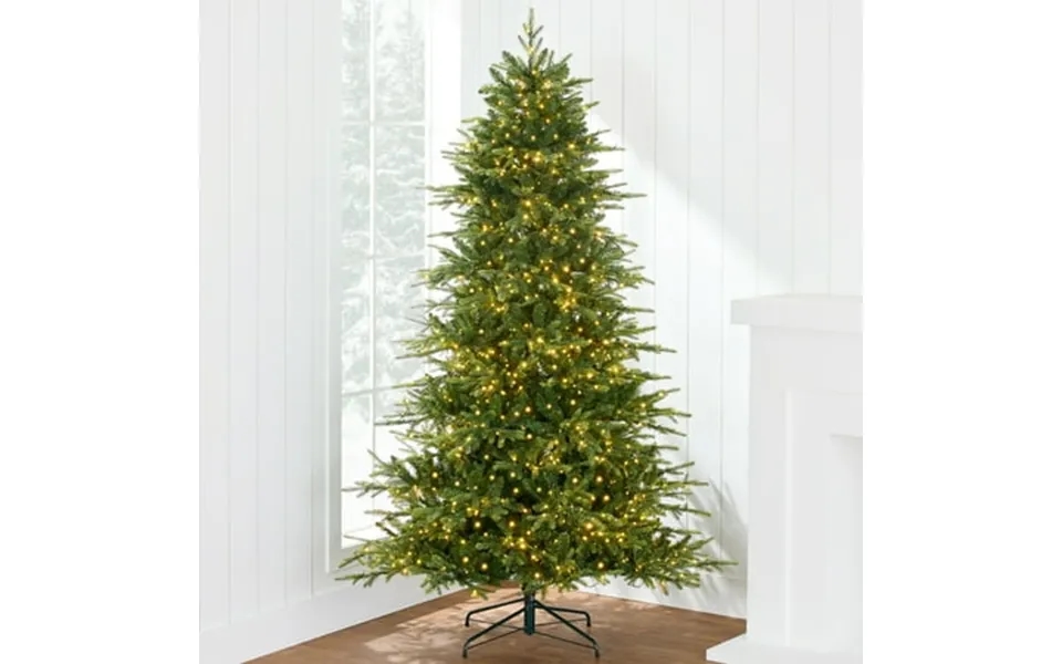 Best Choice Products 12ft Pre-lit Artificial Full Aspen Noble Fir Christmas Tree W 3 000 2-in-1 Twinkling Micro Leds