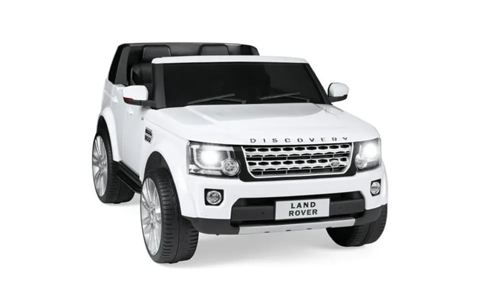 Best Choice Products 12v 3.7 Mph 2-seater Licensed Land Rover Ride On Car Toy W Parent Remote Control - White