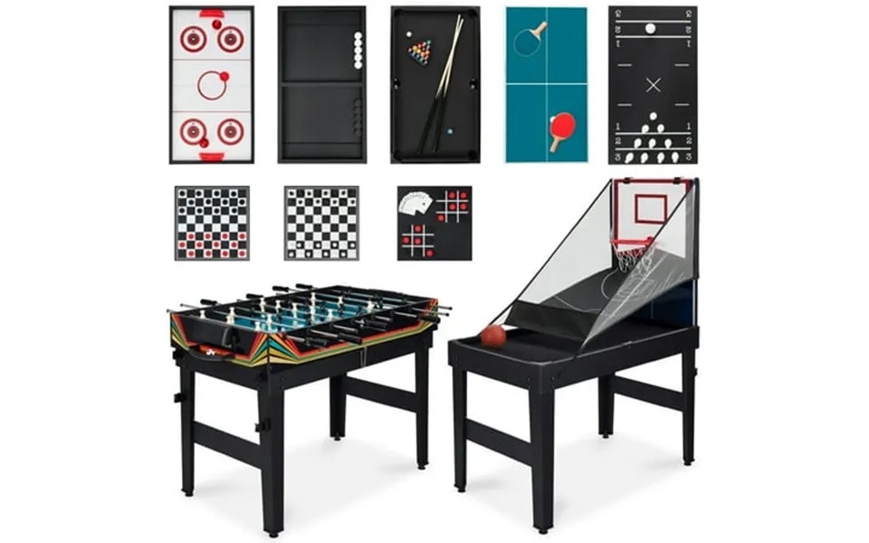 Best Choice Products 13-in-1 Combo Game Table Set W Ping Pong Foosball Basketball Hockey Archery - Arcade