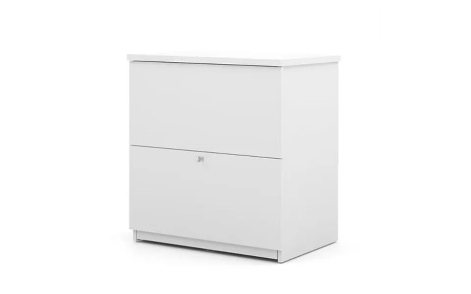 Bestar 2 Drawer Lateral File Cabinet In White