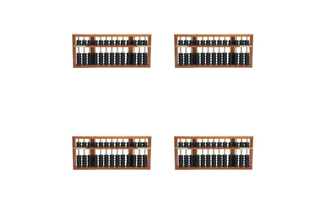 Bestsky 4pcs Abacus 13rows Wooden Counting Toy Math Games Style2 product image
