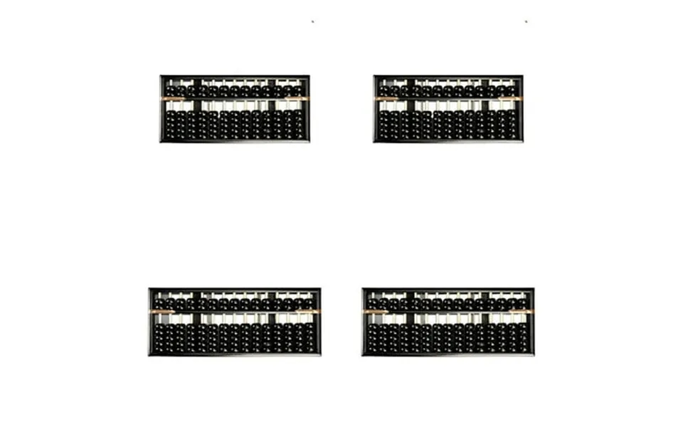 Bestsky 4pcs Abacus 13rows Wooden Educational Toy Math Learning Games Color Mixing1