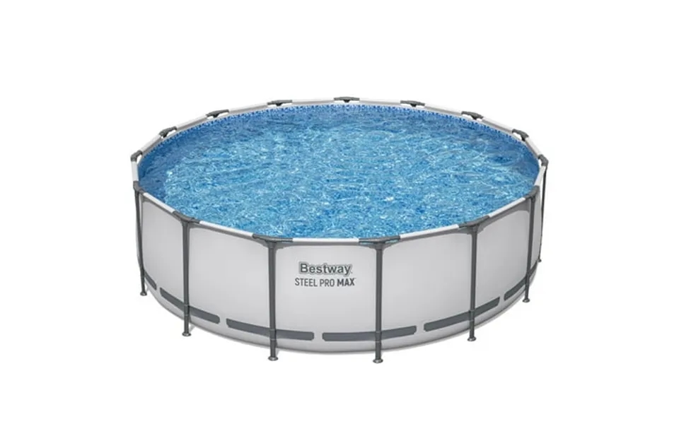 Bestway Steel Pro Max 15 X 48 Above Ground Pool Set - 4231 Gallon Outdoor Family Pool Corrosion & Puncture Resistant Inc