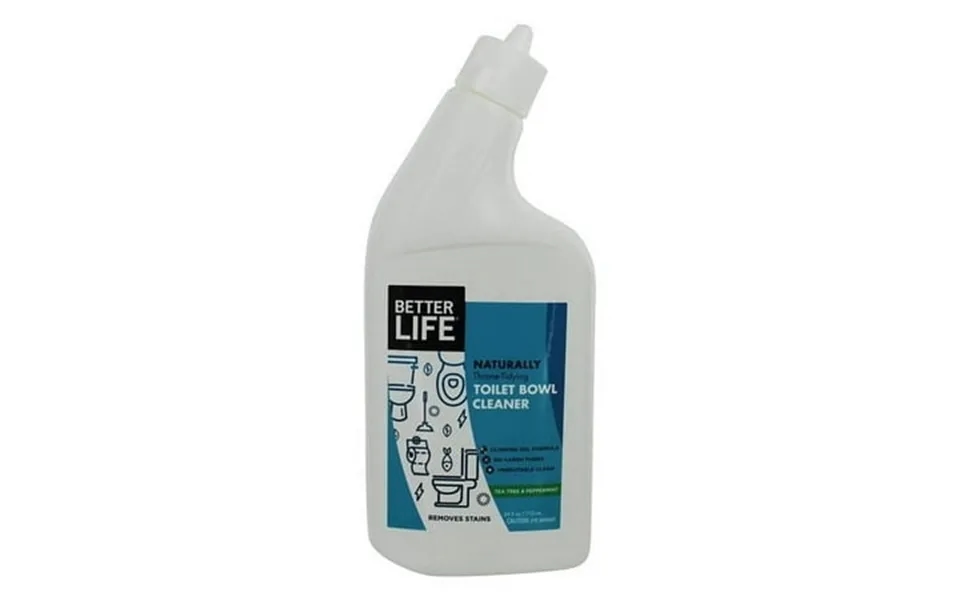 Better Life Natural Toilet Bowl Cleaner With Tea Tree And Peppermint Clinging Gel Formula 24 Oz 6 Pack